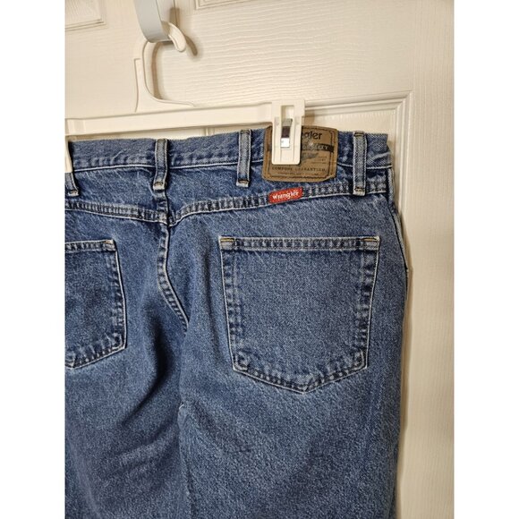 WRANGLER PREMIUM DENIM REGULAR FIT JEANS  100% Cotton Men's Size 38x30 - Picture 6 of 7